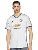adidas Herren Manchester United Trikot, White/Bold Onix, M