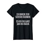 Damen Das ganze Jahr der Knaller Silvester Outfit Kleidung Party T-S