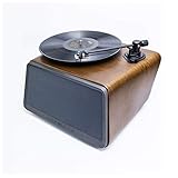 ZSMLB Hi-Fi&Home Audio Bluetooth-Audio-Plattenspieler Plattenspieler Lautsprecher Tragbarer Vinyl-Player Autostop Riemenantrieb