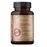 Astaxanthin 12 mg Depot Softgel Kapseln mit Oxidationsschutz - 4 Monatsvorrat - 60 Gel Caps - Mit Vitamin E - inkl. Nachweisanalyse in den Produktb