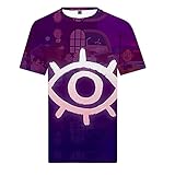 Unisex Before Your Eyes Spielthema Farbdruck Spielcharaktergrafiken lässige Sportmode Kurzarm-T-S