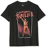 MERCHCODE Herren Michael Jackson Thriller Video T-Shirt Black, M