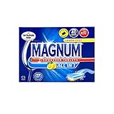 MAGNUM Spülmaschinentabs ohne Plastik - All in One | 5x 40er Packung (200 Stück) | Phosphatfrei Tabs | Geschirrspültabs in wasserlösliche Folie | Spültabs Spü