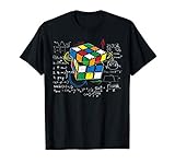 Würfel Zauber mit Mathe Gleichungen | Retro Nerdy Rubik T-S