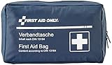 First Aid Only Verbandtasche für Auto, KFZ DIN 13164, blau, P-10019