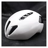 yqs Erwachsenen-Fahrradhelm, Fahrradhelm, Rennradhelm, Zeitfahrradhelm, pneumatisch, winddicht (Farbe: Farbe2)