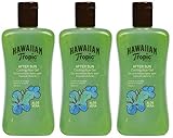 Hawaiian Tropic After Sun Gel Cooling Aloe - Aloe Vera After Sun Gel für sonnenreizte Haut, hypoallergene und dermatologisch nachgewiesene Erfrischungslotion, Packung 3 Einheiten x 200