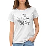 Greys Anatomy Its Beautiful Day to Save Lives Damen Weißes T-Shirt Size S