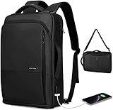 MARK RYDEN Business Laptop Rucksack,15,6 Zoll 3 in 1 wasserdichte Umhängetasche Handtasche für Herren und Damen mit USB