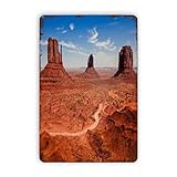 CIKYOWAY Metallschilder Western Decor American Desert Arizona Canyon Monuments Valley National Park Wild West, Blechschild Wand Eisen Malerei Wand Dekor Kunst Retro Plaques Poster 8X12 Z