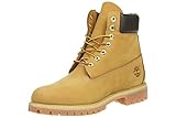 Timberland Herren 6 Inch Premium Waterproof Stiefel, Gelb Wheat Nubuck, 46 EU