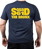 T-Shirt 'Squad 61 -The Bronx' - New Yorker Feuerw