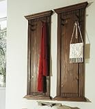 clever-moebel Massive Wandgarderobe im 2er Set, Garderob