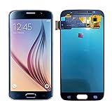 Original 5.1 '' G920 LCD Fit Für Samsung Galaxy S6 LCD-Anzeige Mit Frame Touchscreen Montage Montage S6 SM-G920F G920F G920FD LCD-Bildschirm des Mobiltelefons (Color : TFT Blue)