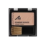 Manhattan Powder Rouge – Beiges Blush mit Puder Textur und beiliegendem Pinsel – Farbe Nude Mood 38G – 1 x 5g