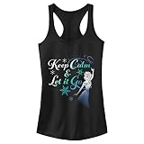 Fifth Sun Damen Let It Go Now T-Shirt, schwarz, X-Groß