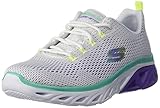 Skechers Damen Glide-Step Sport-Sweeter Days Sneaker, Wlvm = White Lavender Mint, 39 EU