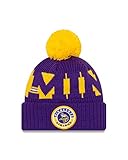 New Era Minnesota Vikings Beanie - NFL Sideline 2020 On Field Sport Knit - Purple - One-S