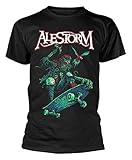 yunzuo Alestorm Pirate Pizza Party T-ShirtBlack 3XL