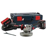 Bosch GWS18V-125 Akku-Winkelschleifer 06019G3406 ProCORE GWS 18V-125 SC 2x7,0 Ah-L-Boxx, 1 W, 18 V