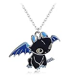 WYFLL Anime Peripherie Modetrend Dekorativer Schmuck Final Fantasy Dragon Anhänger Halskette Persönlichkeit Zubehör Schmuck