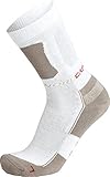 NORDCAP Allround-Sportsocken lang in Weiß, 6er Pack Sport-Socken, atmungsaktive Strümpfe, unisex Wandersocken, Gr. 35 – 46, Menge: 6 Stück