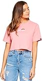 Ellesse Damen Fireball Cropped T-Shirt Unterhemd, Pink, 36