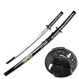 Katana Schwert echt Samurai Schwert aus Stahl mit Einer Scheide zur Dekoration für einen Sammler oder als Geschenk 7KM9-410B