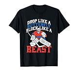 Eishockey Torhüter Goalie Sprüche Outfit Kostüm Jersey T-S