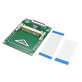 HDBD Riser-Karte Durable CF zu ZIF/CE Schnittstellenkonverter Adapterkarte mit Kabel für 1,8 Zoll Festplatte Notebook Spielkonsolen Gerätezubehö