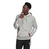adidas Herren Tricol Hoody Kapuzenpullover, Medium Grey Heather, L EU