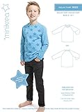 MAGAM-Stoffe Raglan T-Shirt Schnittmuster Kinder inkl. Aufnäher E