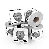 Donald Trump Toilettenpapier Toilettenpapierrolle Donald Trump Klopapier Das Fun Toilettenpapier Lustiger Druck für Streich-Witz-Geschenk-B