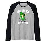 One Lucky Doctor St. Patricks Day Dabbing Leprechaun Rag