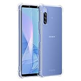 Cresee Kompatibel mit Sony Xperia 10 III Hülle, Crystal Clear Cover Bumper mit verstärkten Ecken Slim Fit Anti-Scratch Shockproof Flexible TPU Handyhülle für Xperia 10 Mark 3, Transp