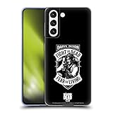 Head Case Designs Offiziell Offizielle AMC The Walking Dead RPG Schwarz Weiss Daryl Dixon Biker Kunst Soft Gel Handyhülle Hülle kompatibel mit Samsung Galaxy S21 5G