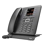 Gigaset T480HX - Schnurloses Telefon zum Anschluss an DECT-Basis - großes Farbdisplay - Datenaustausch über Bluetooth & Micro-USB - extragroßes Telefonbuch - einstellbare Audioprofile, schw