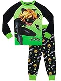 Miraculous Jungen Cat Noir Schlafanzug Slim Fit Mehrfarbig 128