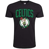 New Era Basic Shirt - NBA Boston Celtics schwarz - L