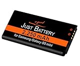 JuBaTec original Akku für Samsung Galaxy S5 Mini SM-g800F mit 2250 mAh ersetzt EBBG800BB