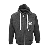 Herren Kapuzenpullover Polo Horse Logo Full Zip Hoodie Gr. XL,
