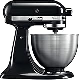KitchenAid CLASSIC 4,3 L-Küchenmaschinen mit kippbarem Motorkopf, 4.3 L, schw