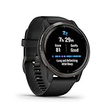 Garmin Venu 2 – GPS-Fitness-Smartwatch mit ultrascharfem 1,3“ AMOLED-Touchdisplay, umfassenden Fitness- und Gesundheitsfunktionen, über 25 vorinstallierte Sportarten, Garmin Music und Garmin Pay