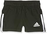 adidas Mädchen 3-Stripes Shorts, Black/White, 152
