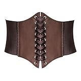 HANERDUN Damen elastischen Gürtel Spitzen-up-Korsett Taille Hüftgurt Drei Größen S B