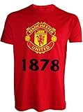 Manchester United T-Shirt, offizielle Kollektion, Erwachsenengröße, Herren - L