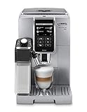 De’Longhi DeLonghi Ecam, automatische Kombi-Kaffeemaschine, 370.95.S, freie Installation, Silb