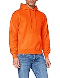 Fruit of the Loom Herren Sweatshirt, Orange, X-Larg