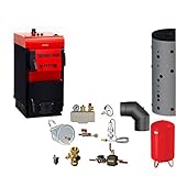 Thermo-Mini 3,9 kW Festbrennstoffkessel Komplettset 2