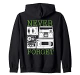 Backprint Never forget Kapuzenjack